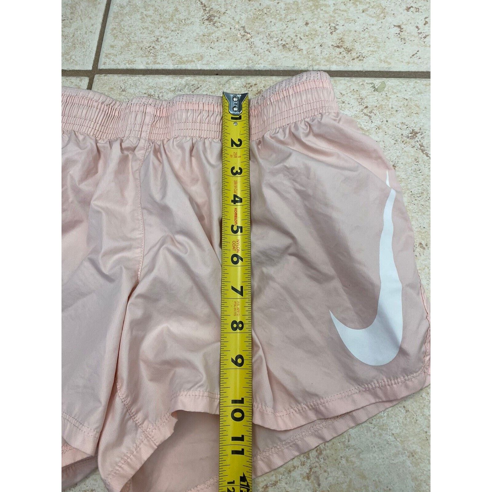 Nike Nike Women's Dri-Fit 3" Running Shorts Lined Pink Swoosh Size 24" / US 00 / IT 34 - 7 Thumbnail