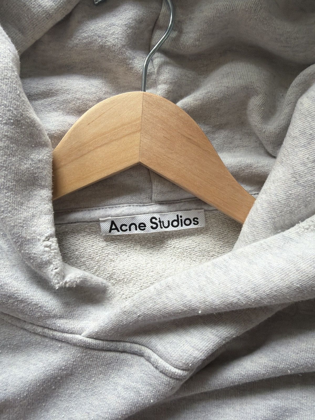 Acne Studios Acne Studios Fleece Logo Hoodie Size US L / EU 52-54 / 3 - 4 Thumbnail