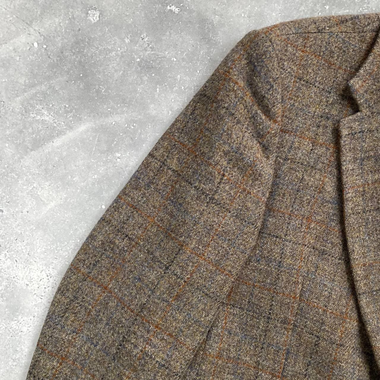 Harris Tweed Vintage Harris Tweed Walbusch Wool Blazer Gray Size 26 Size 48R - 3 Thumbnail