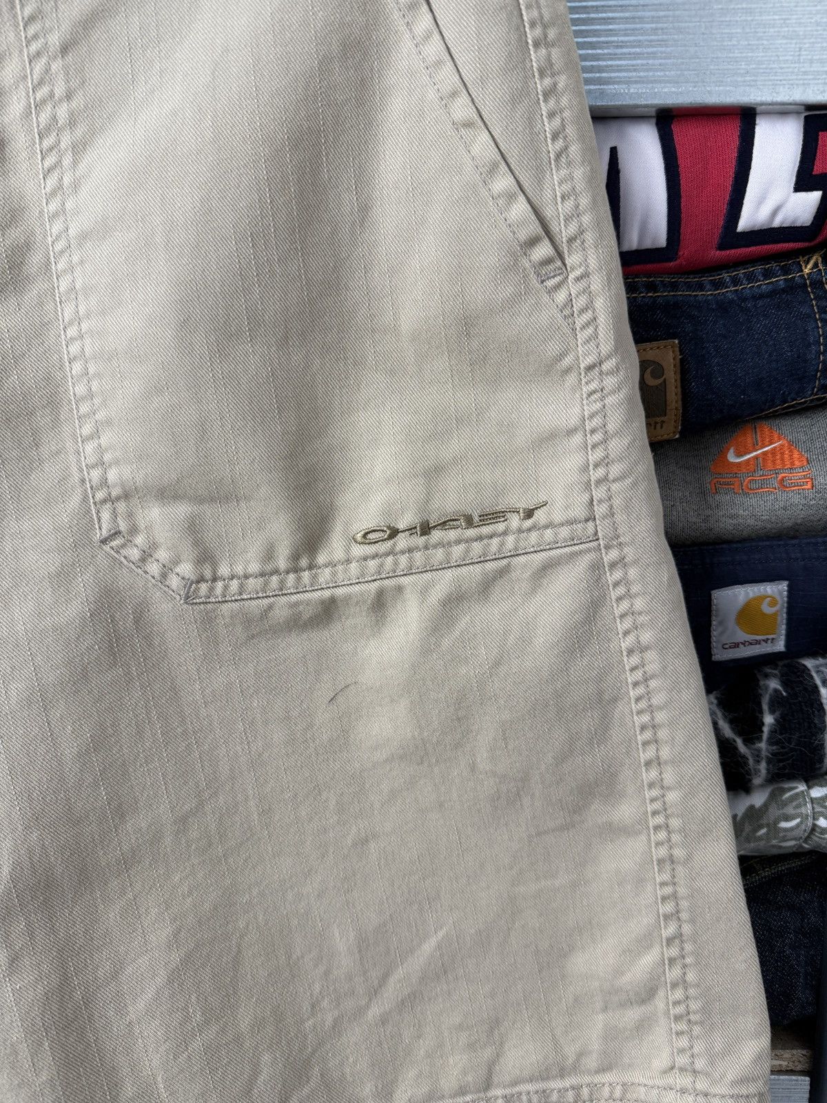Oakley Vintage Oakley 00s Y2K Baggy Shorts Size US 30 / EU 46 - 3 Thumbnail