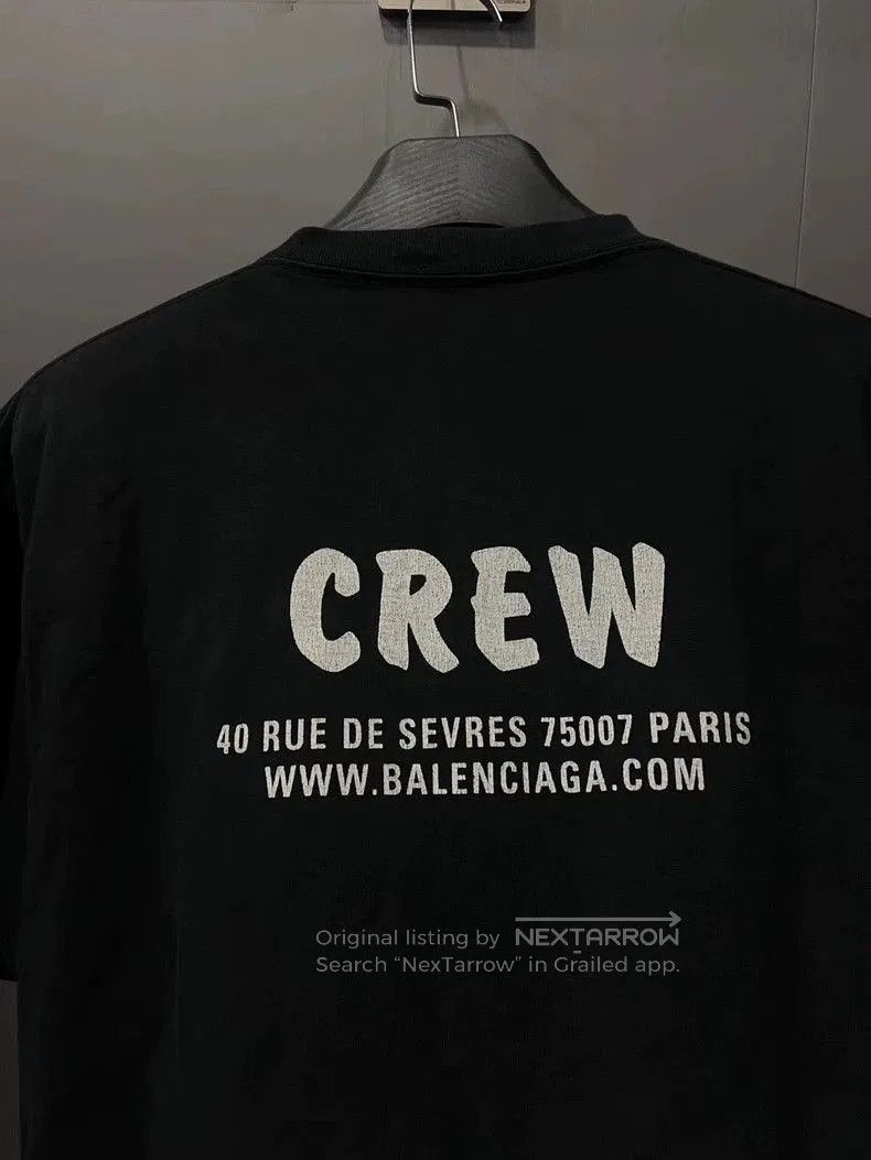 Balenciaga Balenciaga front and back logo short sleeves. Size US S / EU 44-46 / 1 - 3 Thumbnail