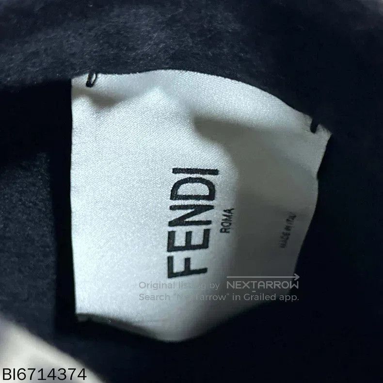 Fendi Fendi Double-sided printed logo coat Size XXS / US 00 / IT 34 - 6 Thumbnail