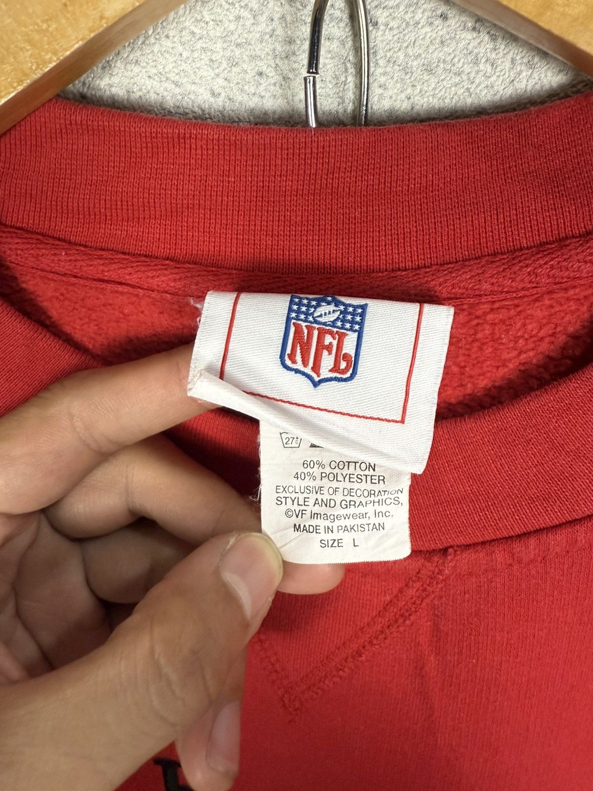 NFL Kansas Chiefs NFL Sweatshirt Crewneck Size US L / EU 52-54 / 3 - 3 Thumbnail