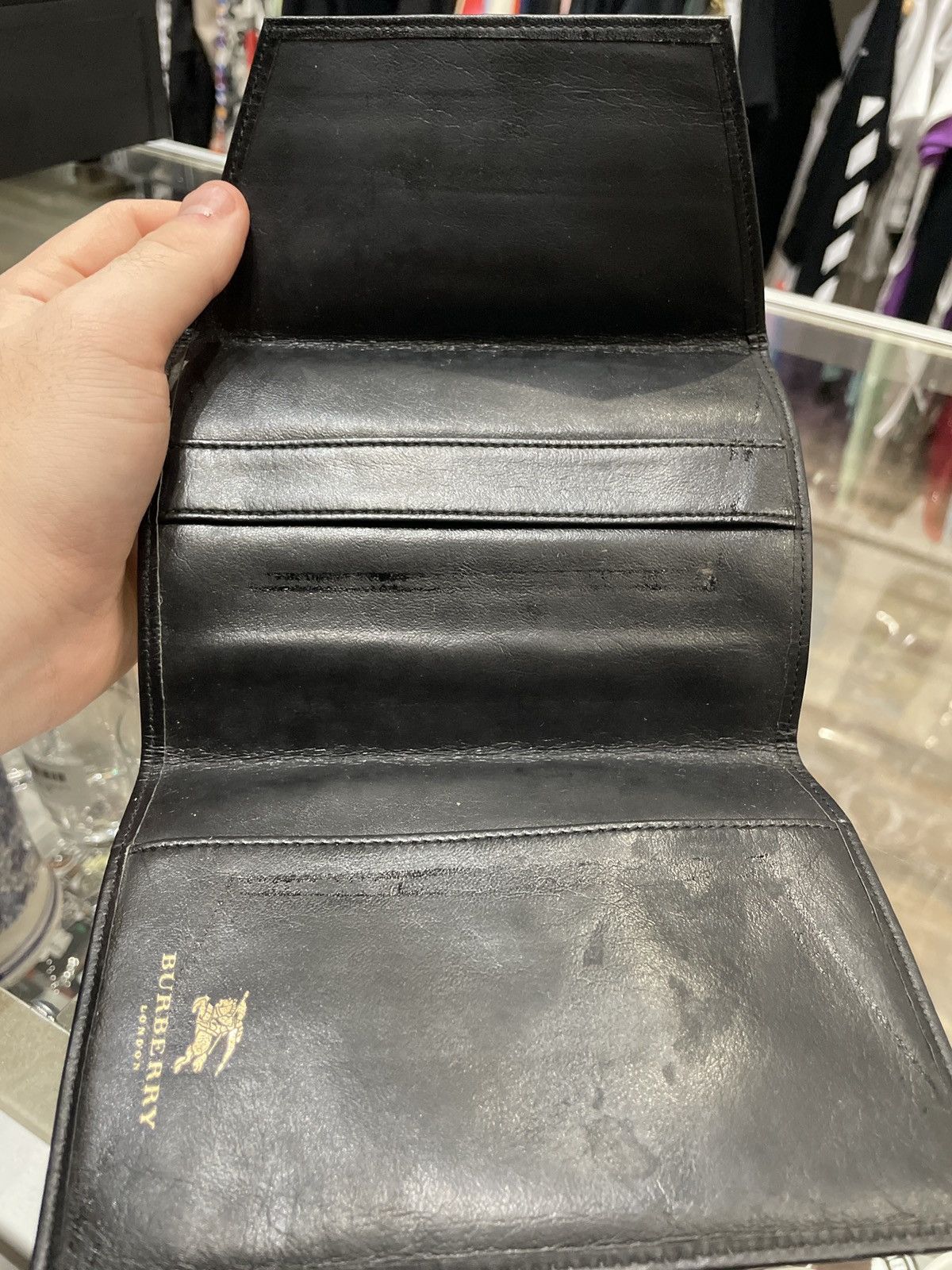 Burberry Burberry Nova Check Bi Fold Leather Agenda Size ONE SIZE - 3 Thumbnail