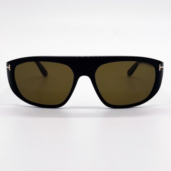 Tom Ford NEW TOM FORD SUNGLASSES EDWARD-02 TF1002 01J BLACK UNISEX EY Size ONE SIZE - 4 Thumbnail