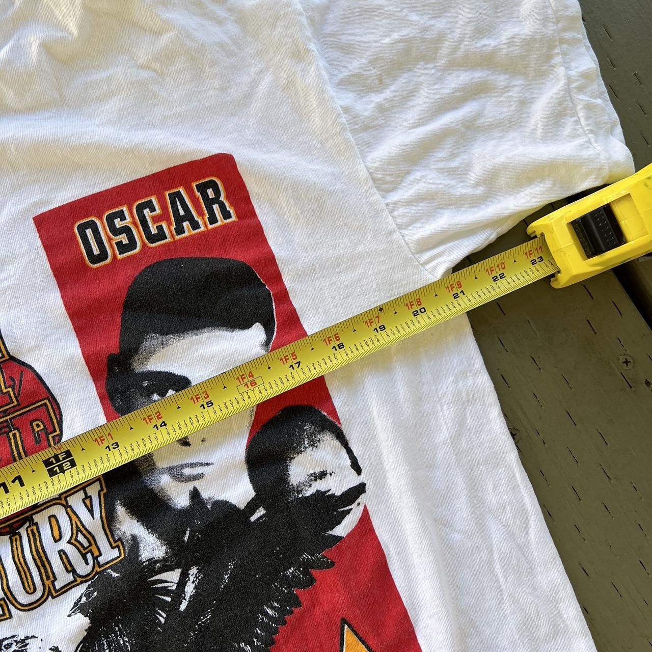 Hanes × Vintage 1996 Oscar De La Hoya vs Julio Cesar Chavez Double Header Size US L / EU 52-54 / 3 - 6 Thumbnail