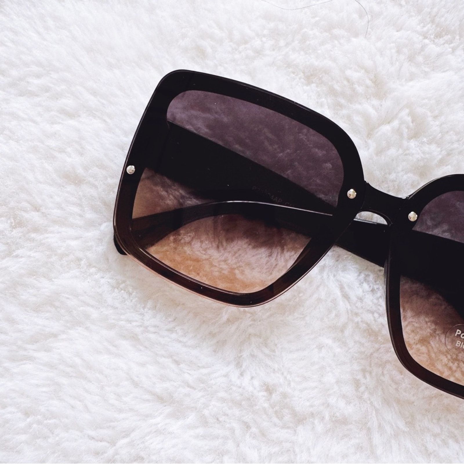 Other Abby Black Square Frame Sunglasses Size ONE SIZE - 2 Thumbnail