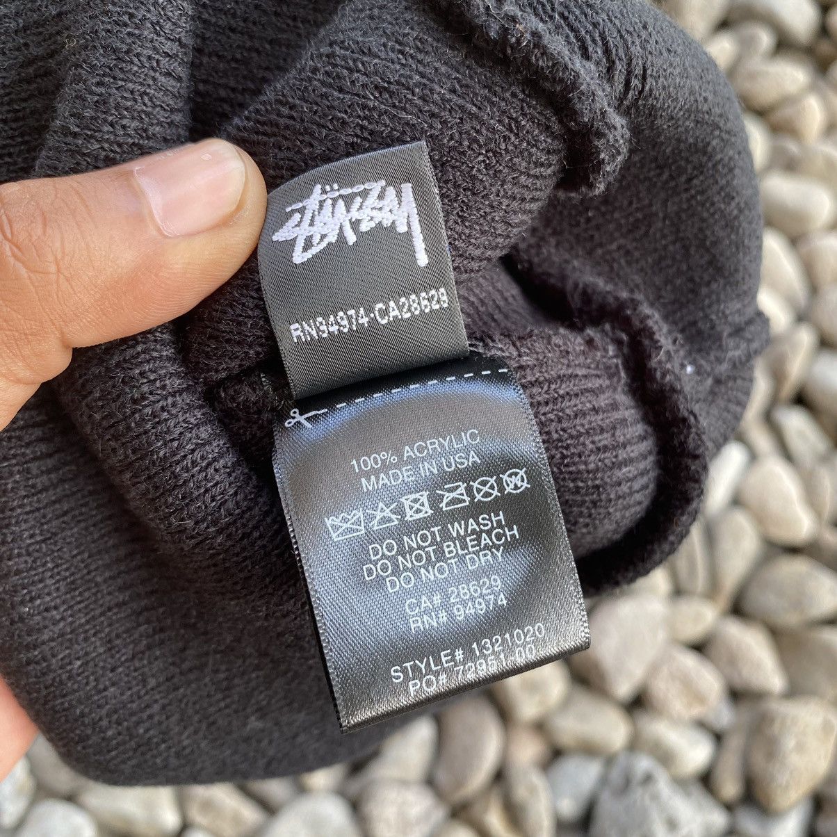 Stussy Stussy Basic Cuff Beanie Hat Size ONE SIZE - 4 Thumbnail