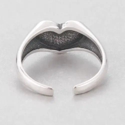 Jewelry × Ring Of Fire Crying heart ring Size ONE SIZE - 4 Thumbnail