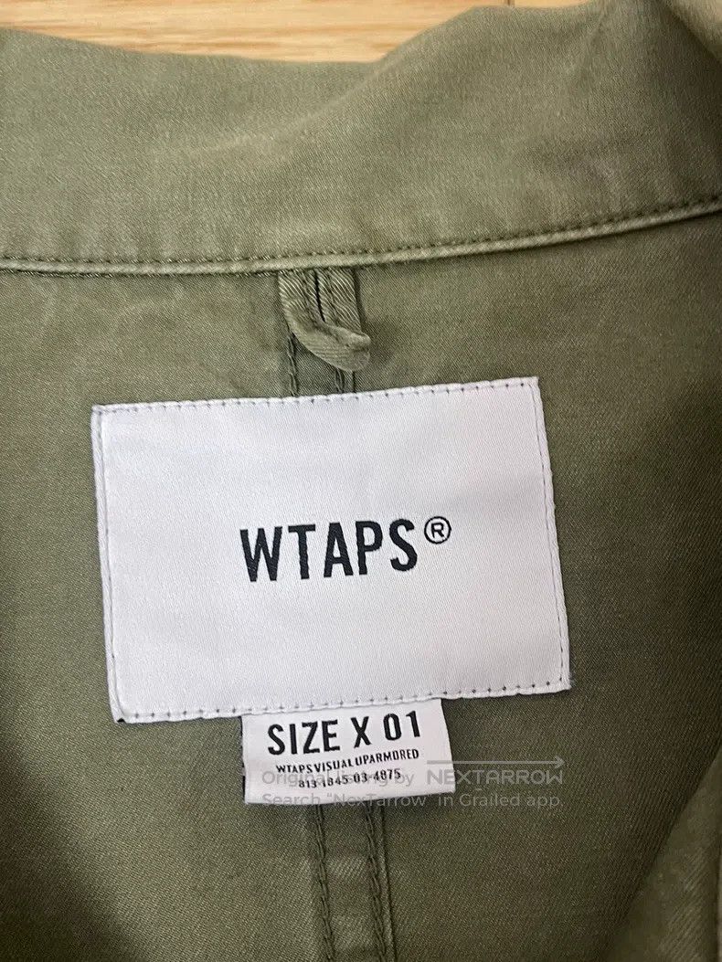 Wtaps Wtaps Two military green workwear shirts Size US S / EU 44-46 / 1 - 3 Thumbnail