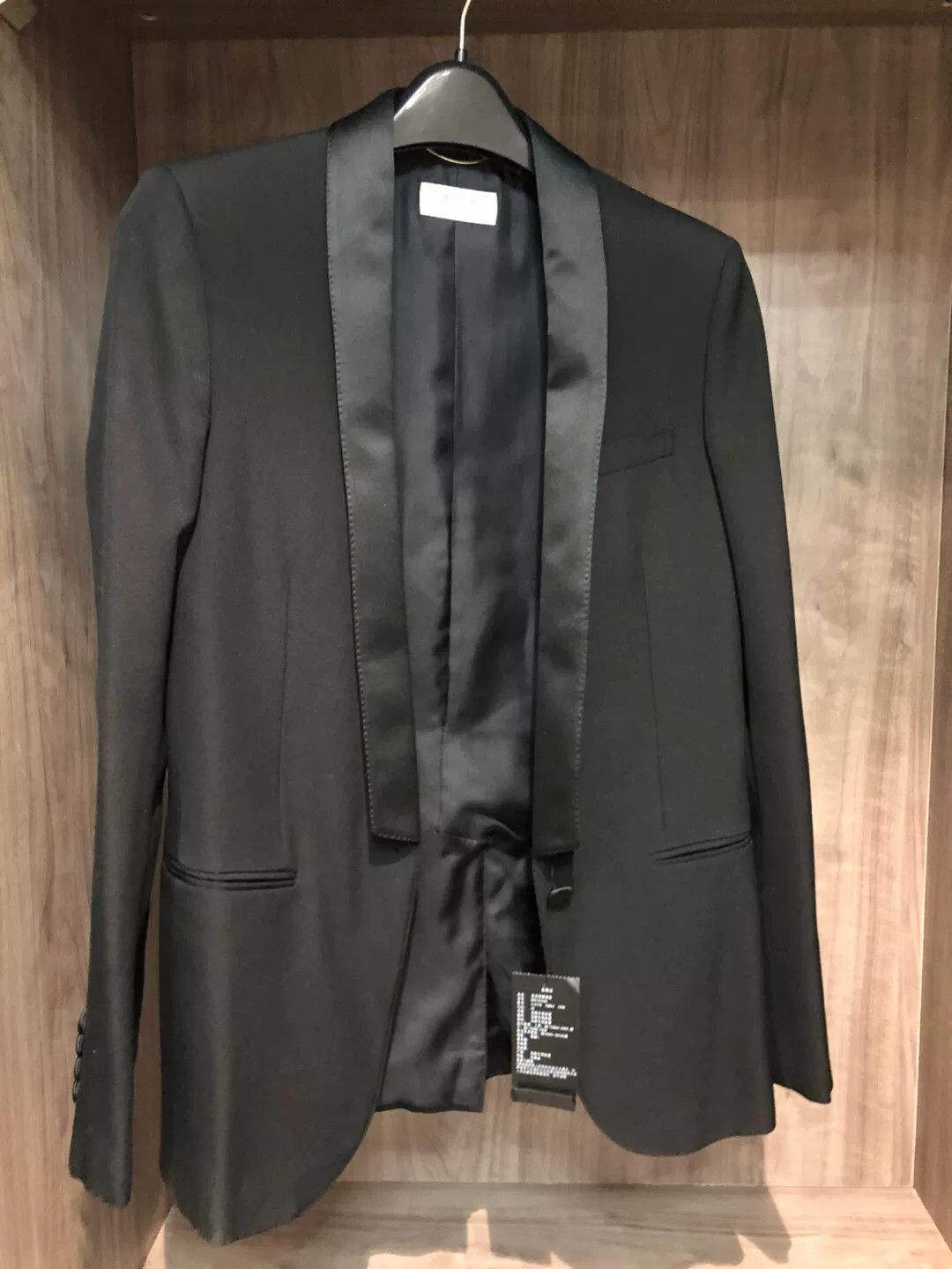 Saint Laurent Paris Saint Laurent Black Formal Blazer Size US S / EU 44-46 / 1 - 1 Thumbnail