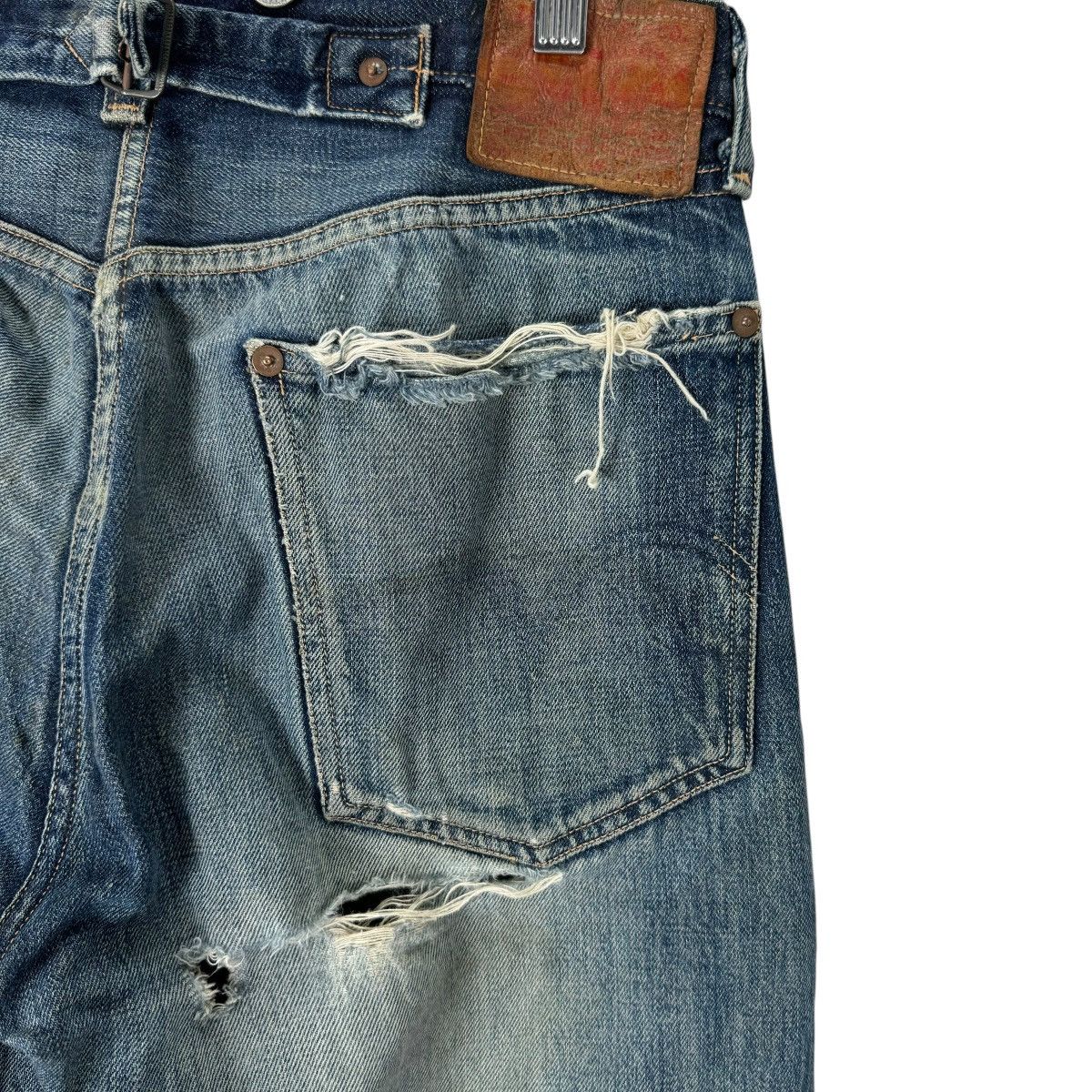 Levi's ☀️LEVI’S 501 XX BUCKLE BACK DISTRESSED DENIM JEANS PANTS Size US 32 / EU 48 - 6 Thumbnail