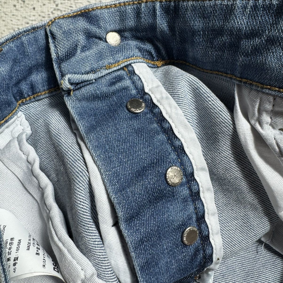 Dsquared2 y2k distressed jeans waist 45 disquared2 gallery dept style Size 32" / US 10 / IT 46 - 15 Thumbnail