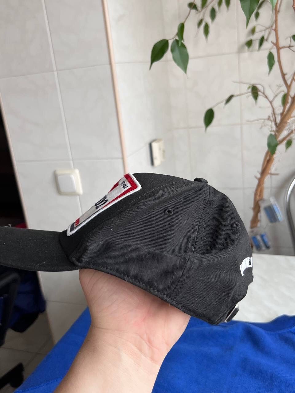 Dsquared2 Vintage Dsquared2 family business hat cap black patch 2000s Size ONE SIZE - 10 Thumbnail