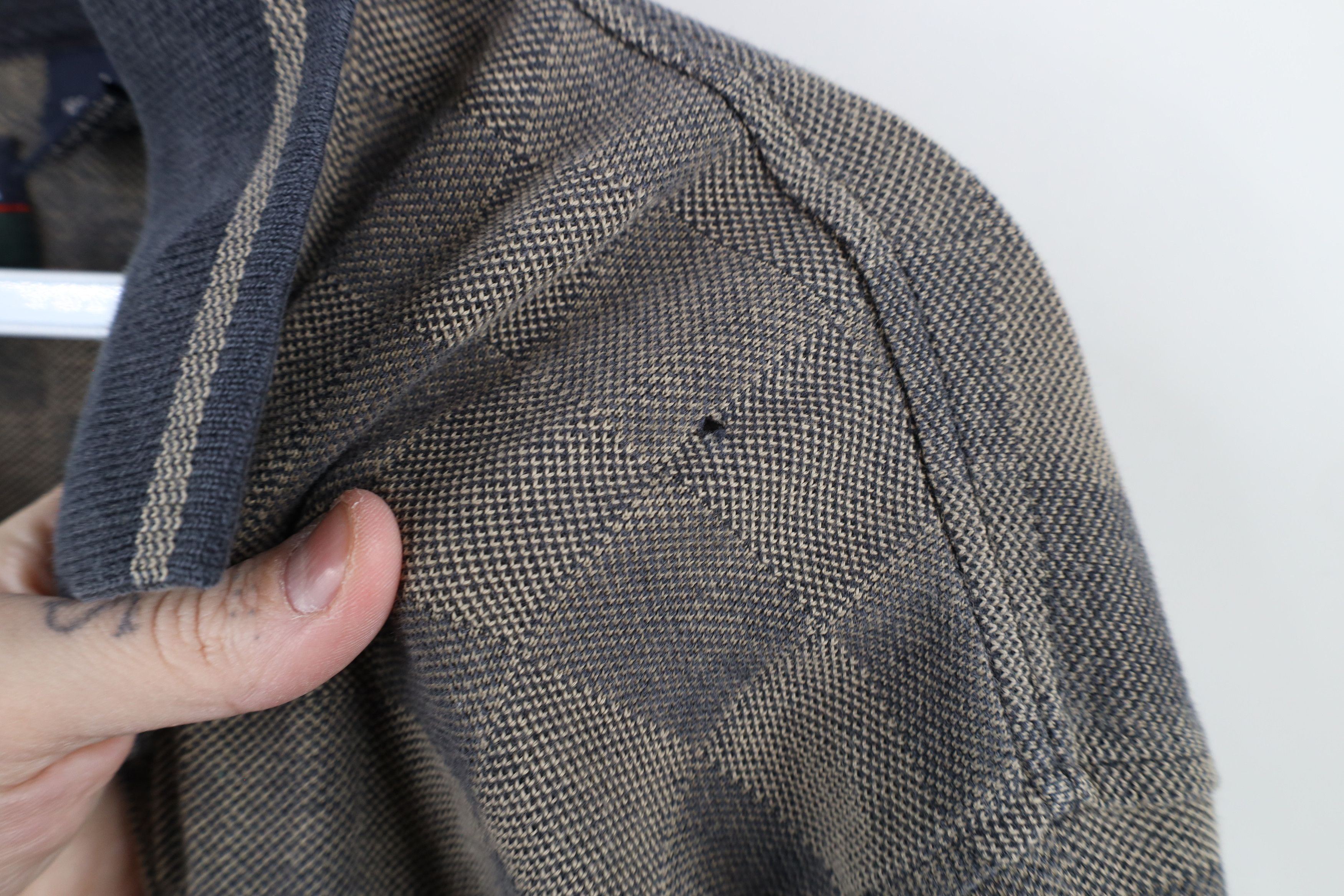 Vintage Vintage 90s Streetwear Knit Collared Golf Polo Shirt Size US L / EU 52-54 / 3 - 5 Thumbnail