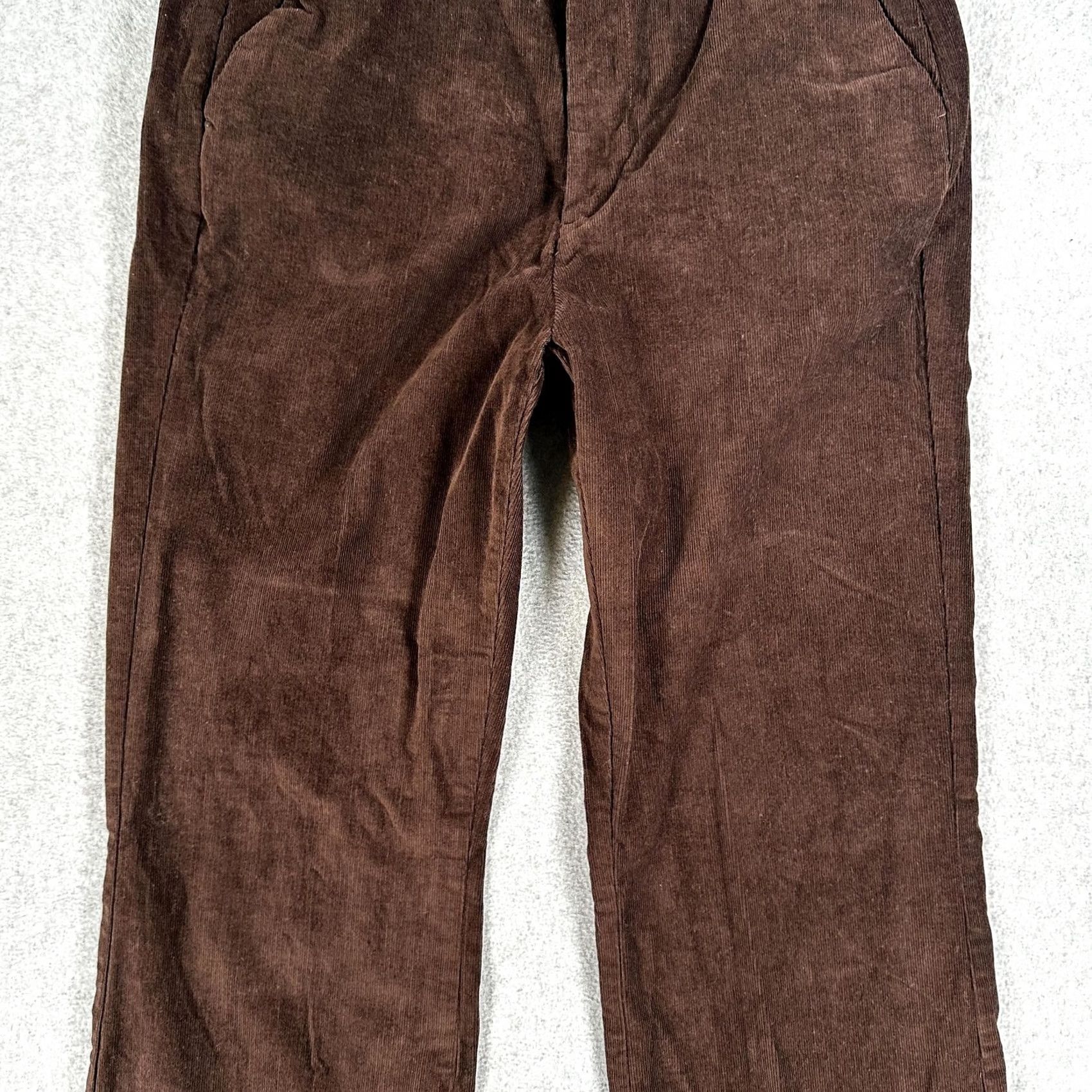 Outerknown Outerknown Corduroy Pants Womens 10 Brown Straight Leg Chino Stretch Organic Size 32" / US 10 / IT 46 - 3 Thumbnail