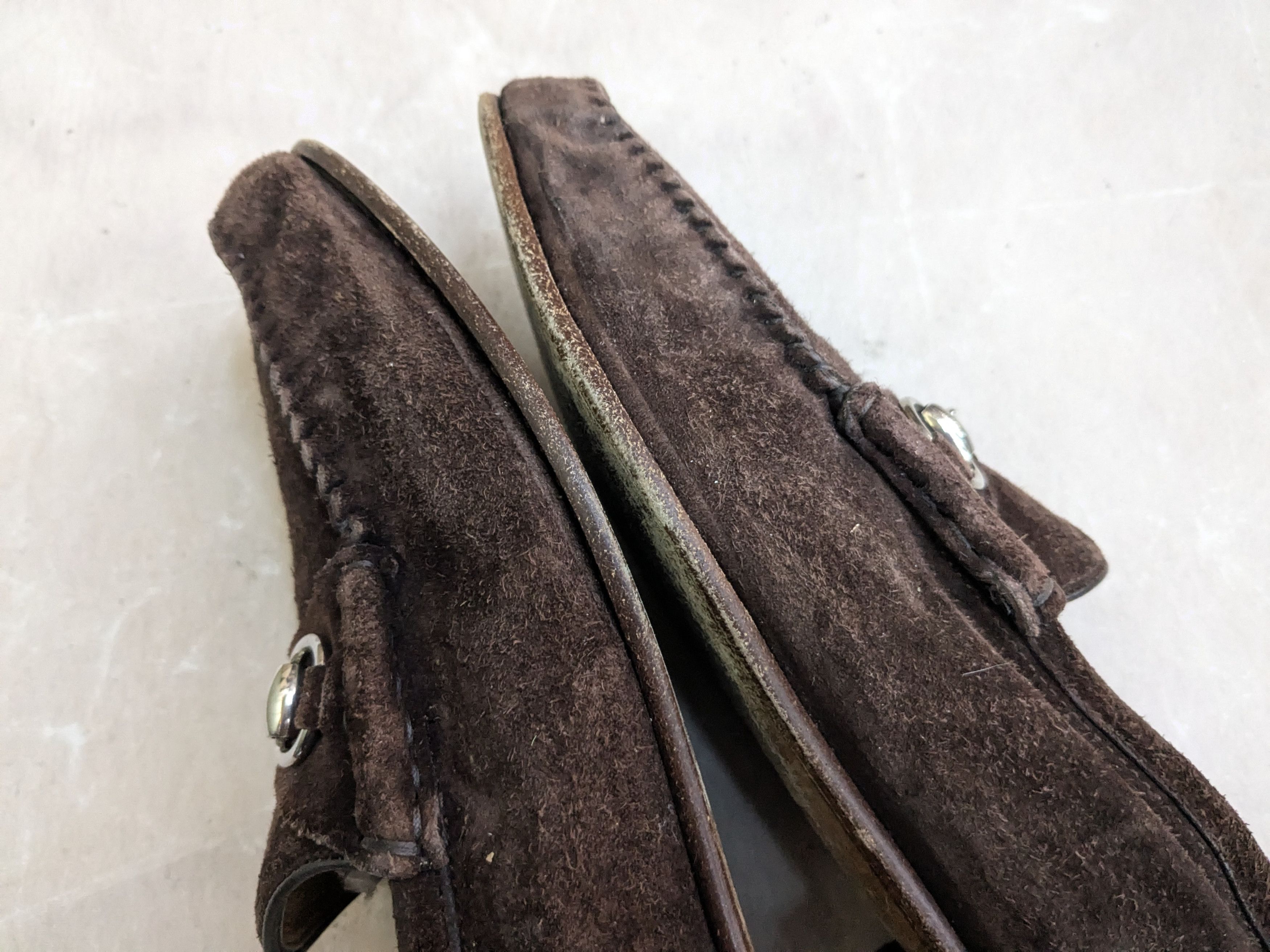 Gucci Gucci Horsebit Loafers Brown Suede Leather 9.5 Size US 9.5 / EU 42-43 - 8 Thumbnail