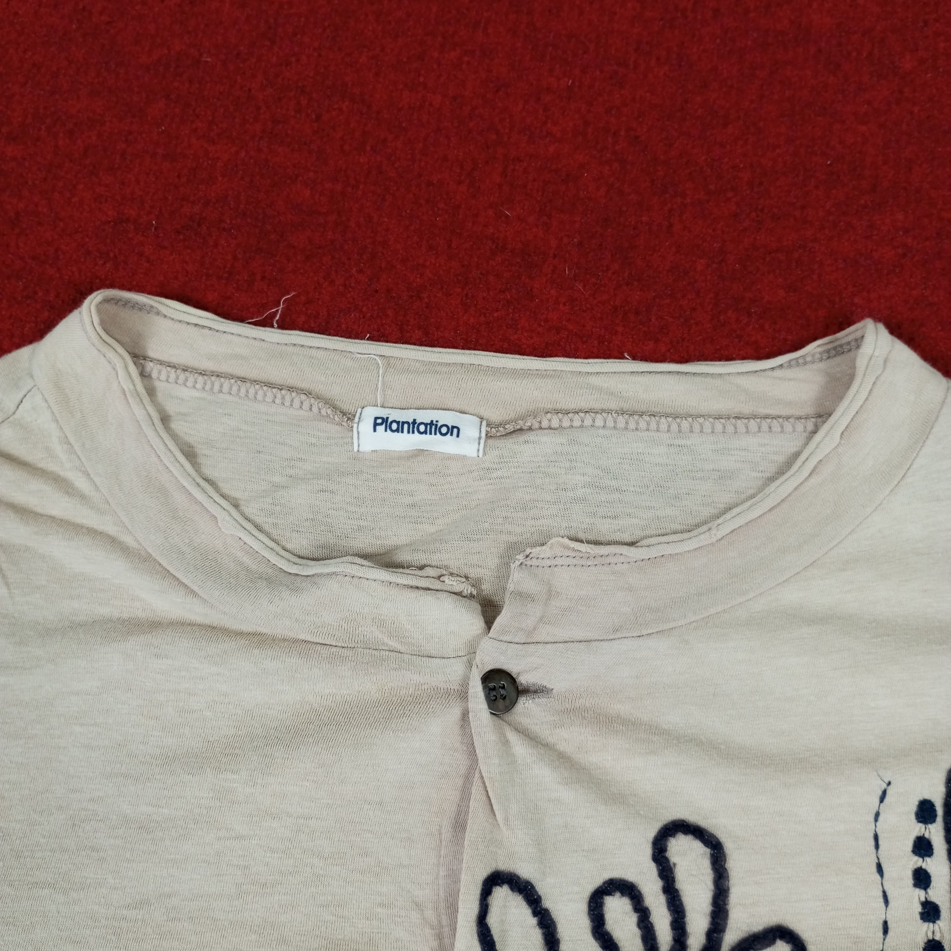 Designer × Issey Miyake × Vintage Plantation By Issey Miyake Japanese Designer Tshirt Size L / US 10 / IT 46 - 6 Thumbnail