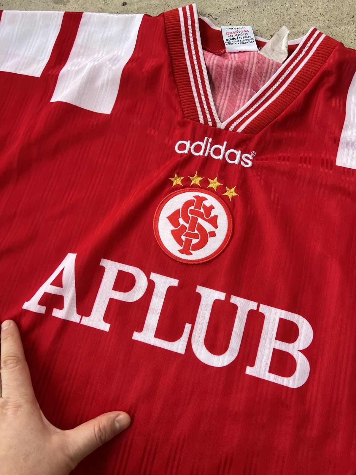 Adidas Vintage Adidas Camisas International APLUB 4 Jersey Size US M / EU 48-50 / 2 - 2 Thumbnail