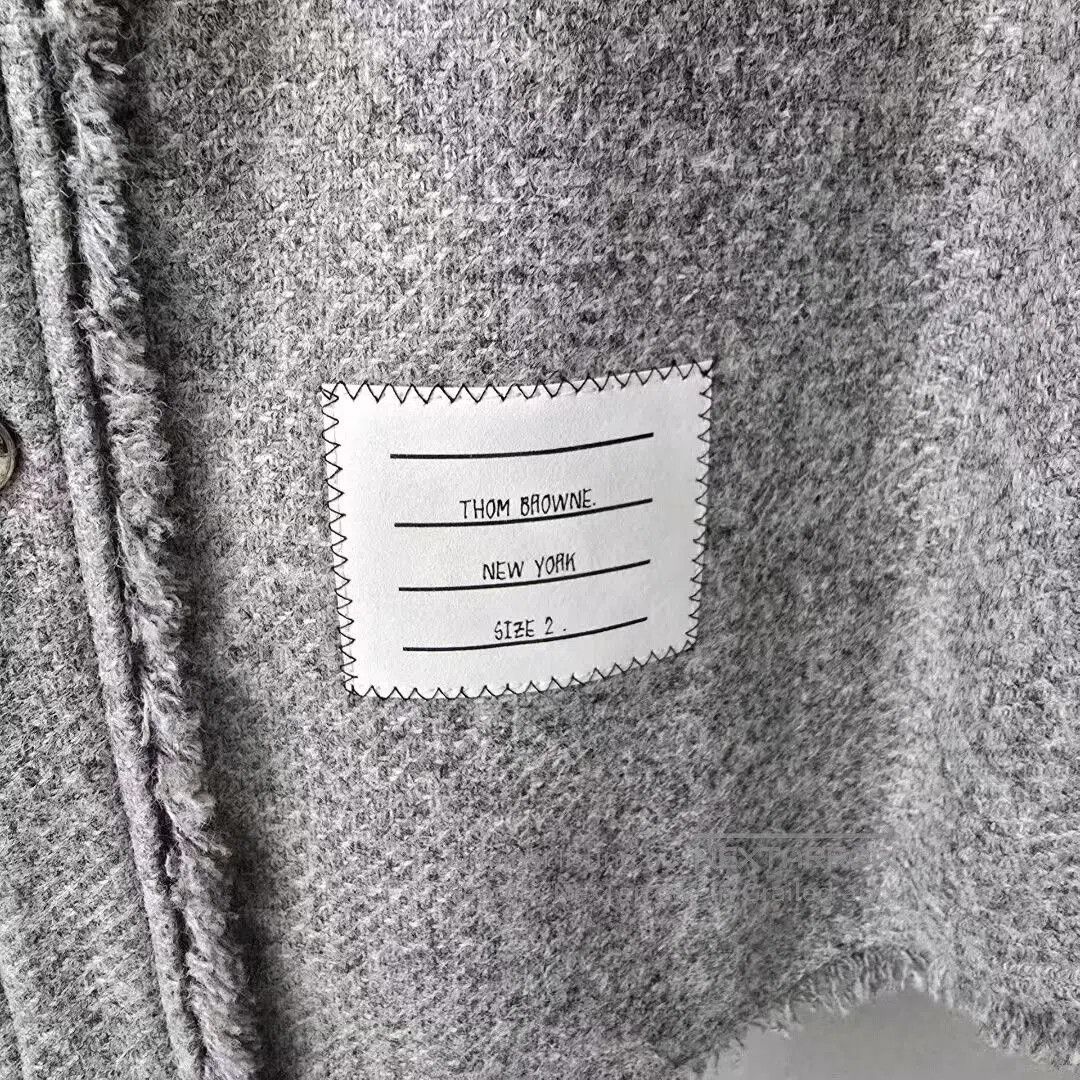 Thom Browne thom browne black gray wool jacket. Size US S / EU 44-46 / 1 - 3 Thumbnail
