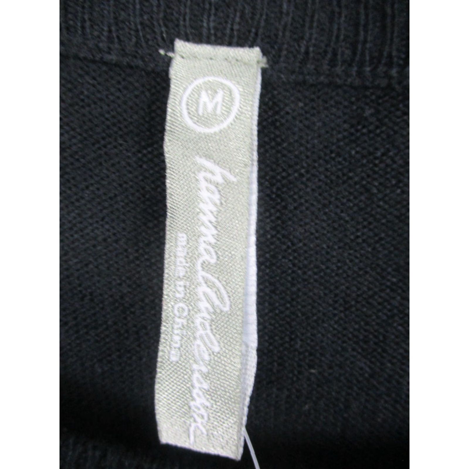 Vintage Hanna Andersson Sweater Dress Womens Medium Black White Stripe Knit Long Sleeve Crew Neck Casual Workwear Seasonal Fall Winter Size M / US 6-8 / IT 42-44 - 3 Thumbnail