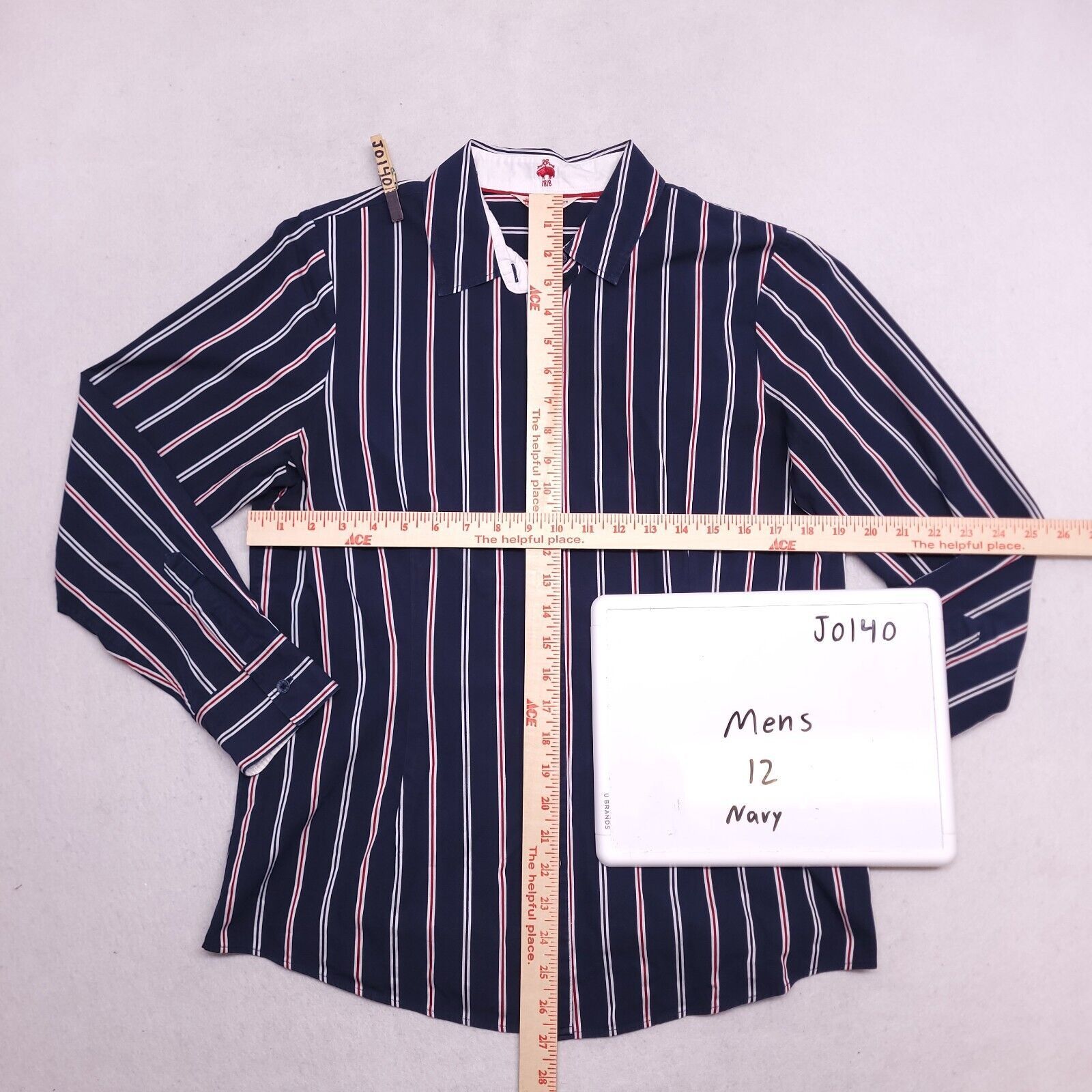 Brooks Brothers Brooks Brothers Casual Striped Button Up Shirt Mens Size 12 Size US M / EU 48-50 / 2 - 6 Thumbnail