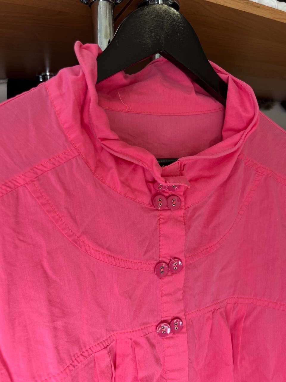 Cop Copine × Vintage Y2K Cop Copine Button Up Blouse Glamour Vibe Size M / US 6-8 / IT 42-44 - 6 Thumbnail