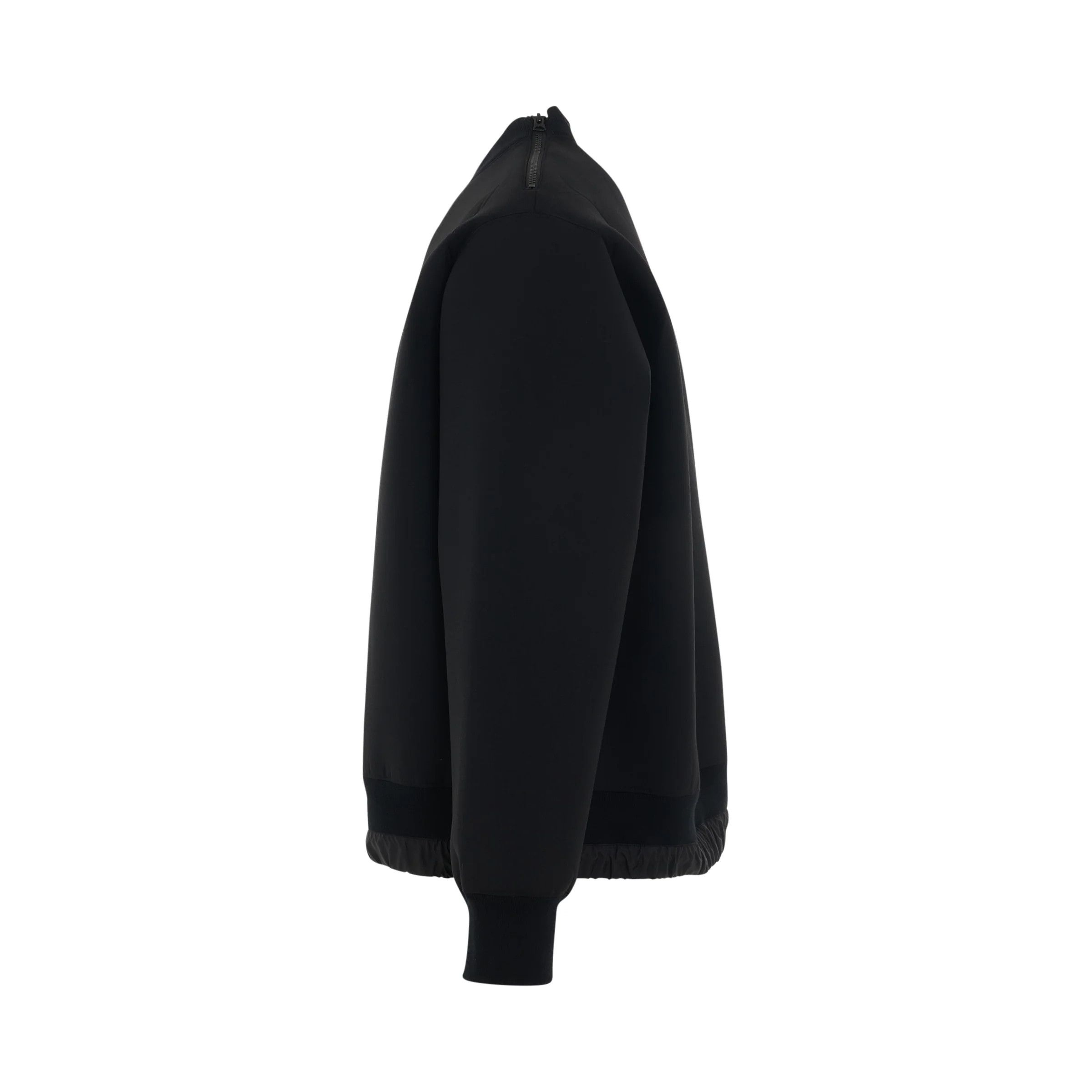 Sacai o1mris0824 Bonding Pullover in Black Size US M / EU 48-50 / 2 - 3 Thumbnail
