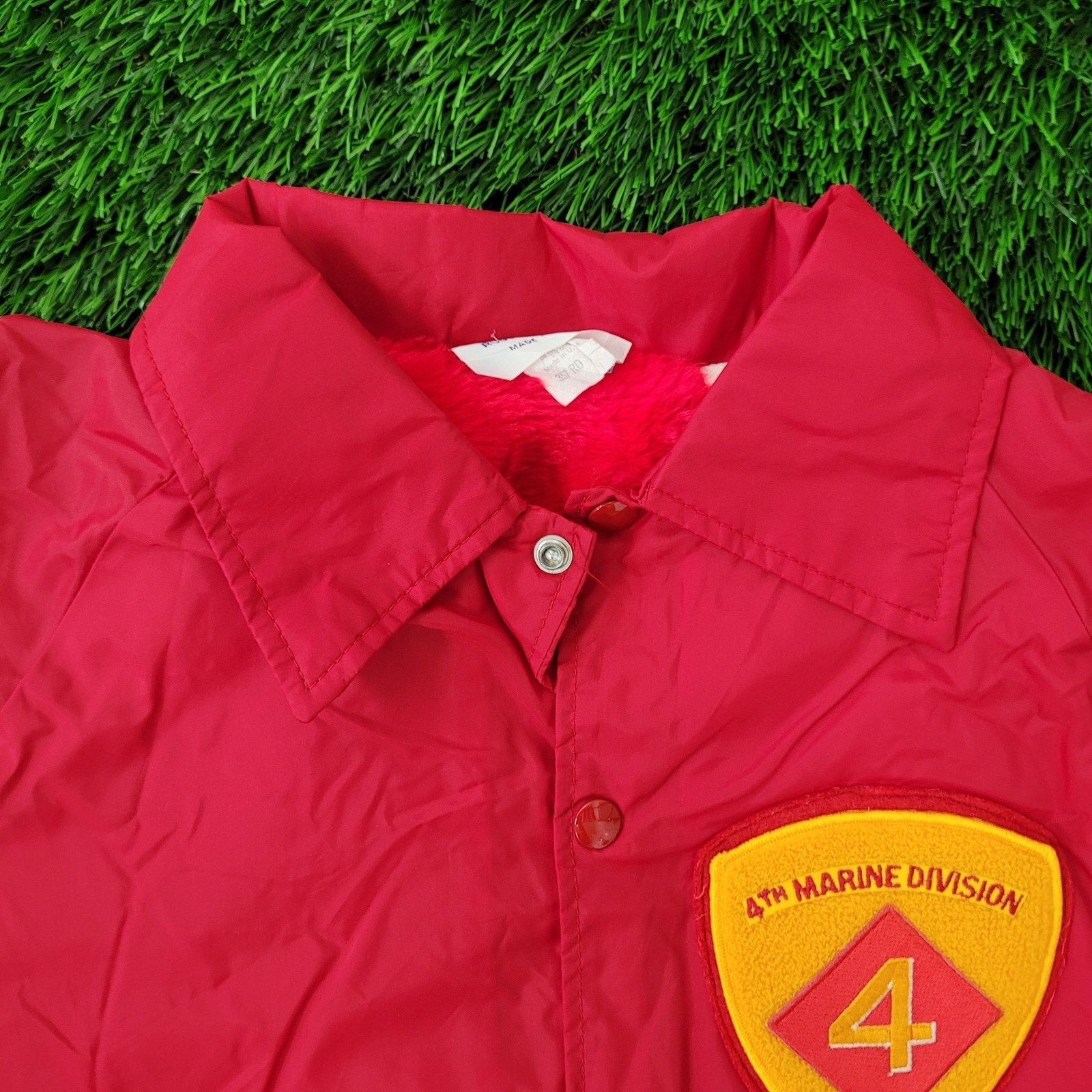 Other Vintage 70s USMC 4th Marine Jacket Medium 22x25 Baggy Red Size US M / EU 48-50 / 2 - 9 Thumbnail