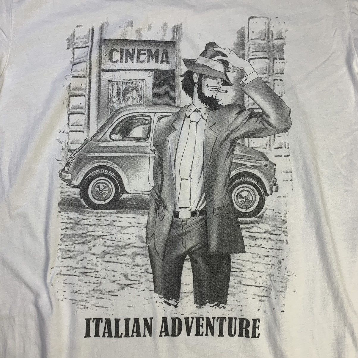 Art Comes First RARE VINTAGE ITALIAN ADVENTURE RAW HEM T-SHIRT Art Designer Size US L / EU 52-54 / 3 - 2 Thumbnail