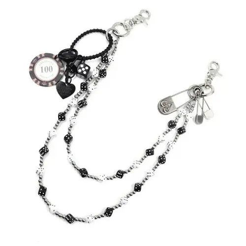 Jewelry 2 Layer Natural Echo Pearled Wallet Chain Size ONE SIZE - 4 Thumbnail