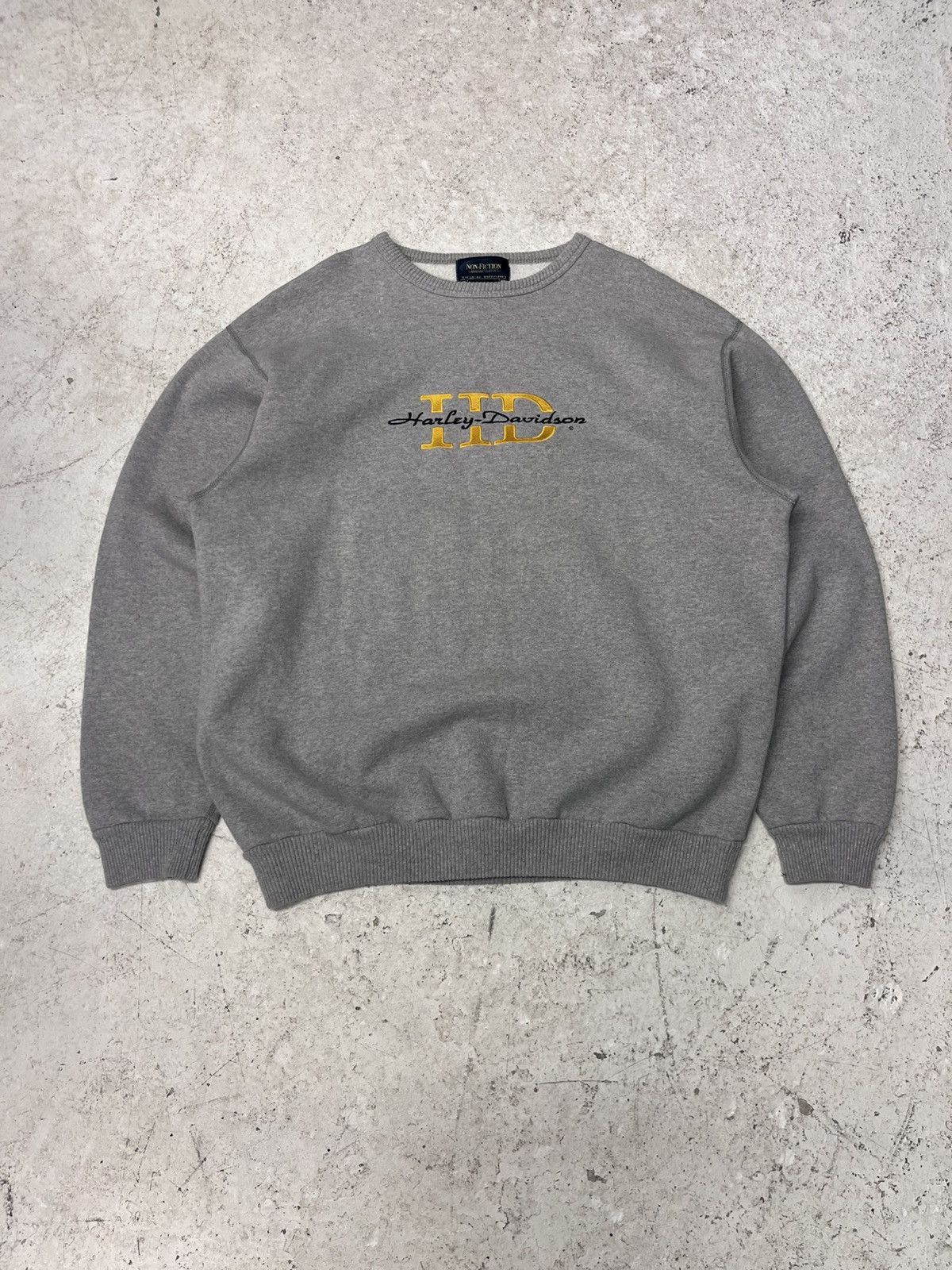 Harley Davidson Vintage grey harley davidson sweatshirt Size US L / EU 52-54 / 3 - 2 Thumbnail