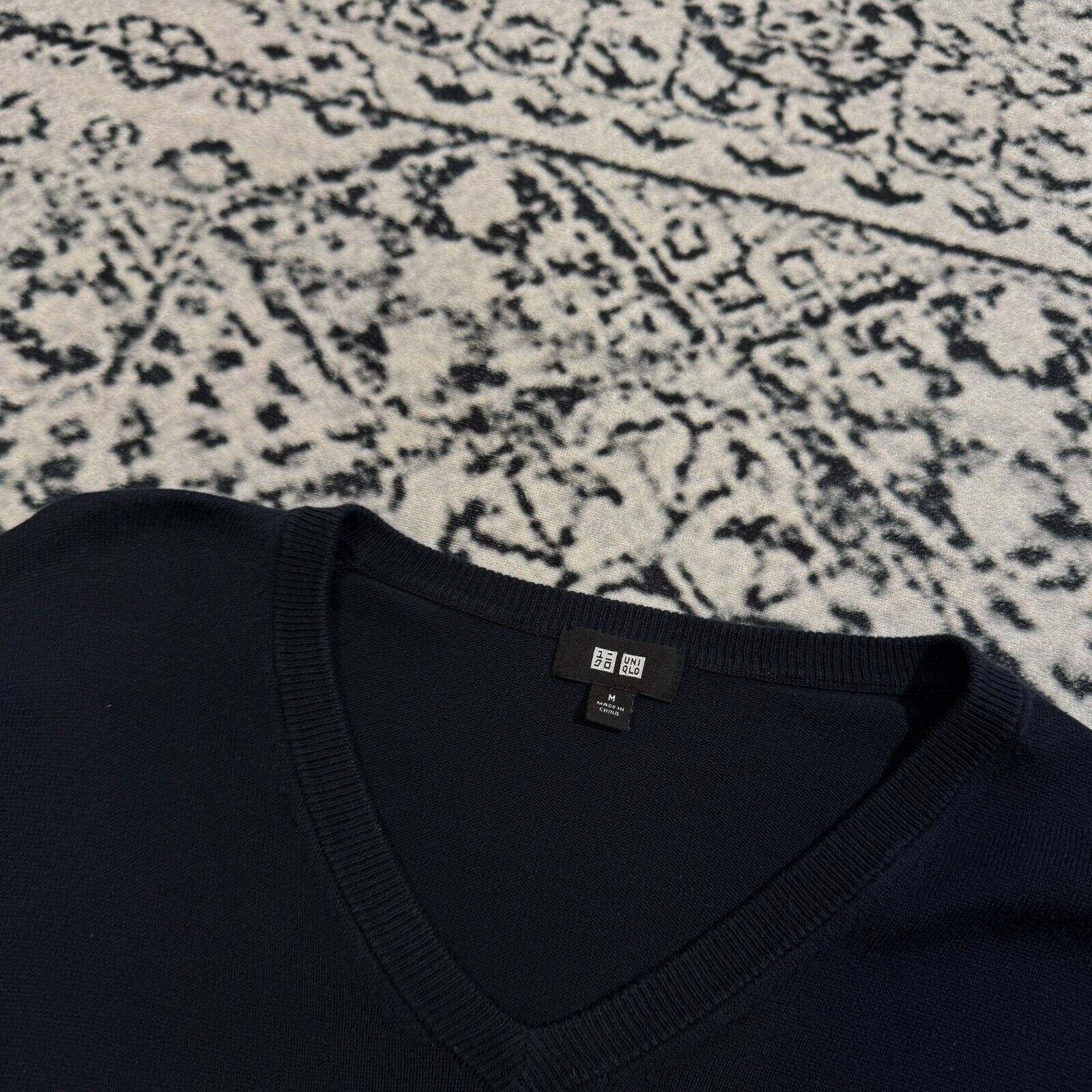 Vintage Vintage Unisex Black Cotton Crewneck Size M Regular Size US M / EU 48-50 / 2 - 6 Thumbnail