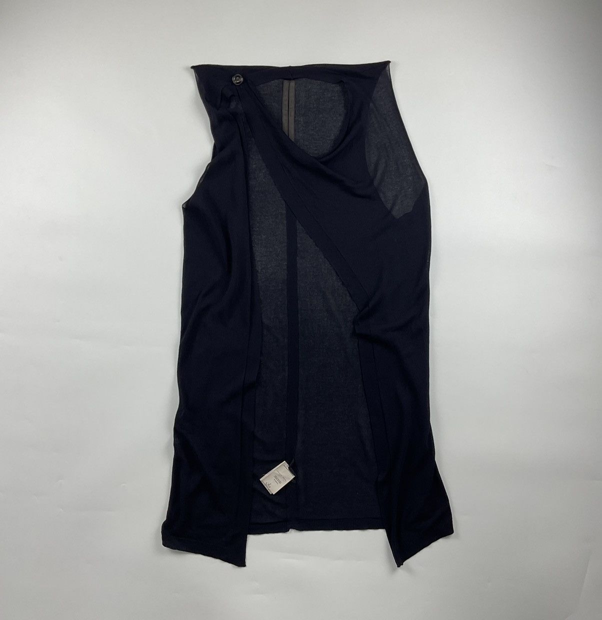 Rick Owens Rick Owens S/S'10 Knit Sleeveless Top Size US M / EU 48-50 / 2 - 2 Thumbnail