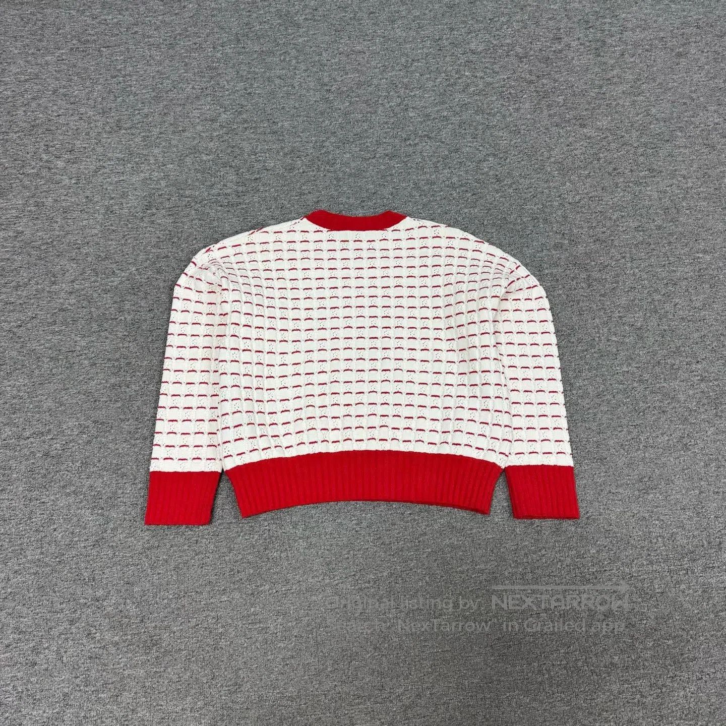 Chanel Chanel Double-C embroidered round-neck short knit sweater| Size S / US 4 / IT 40 - 2 Thumbnail