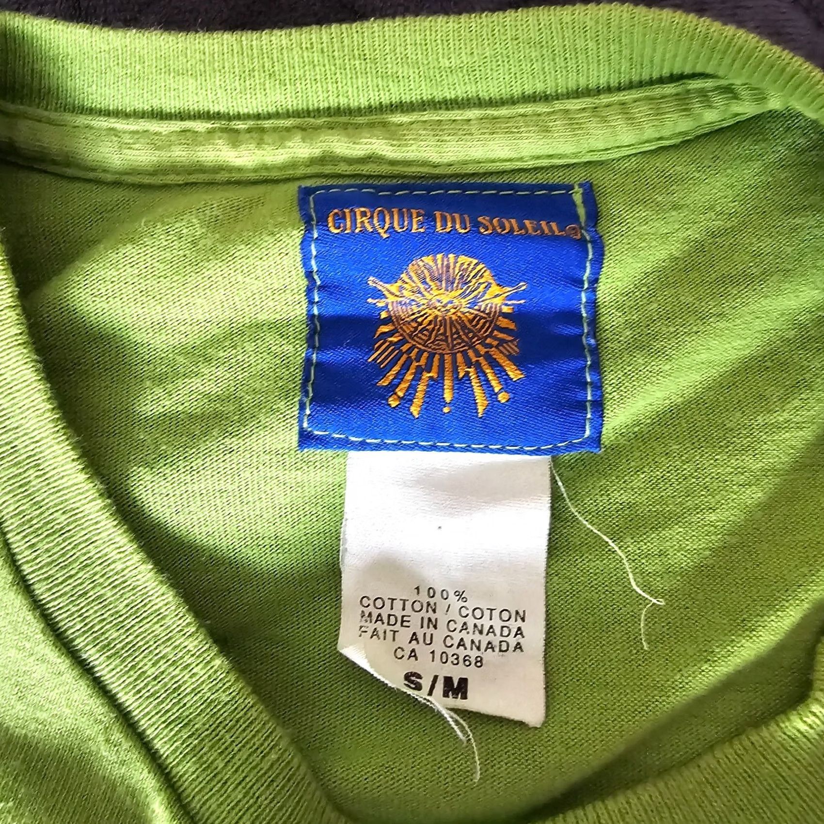 Vintage VINTAGE Cirque du Soleil Dralion Long Sleeve Graphic T-Shirt S/M Canada Unisex Adults Mens Womens Cirque Du Soleil Shirt Green 2000s Size US S / EU 44-46 / 1 - 2 Thumbnail