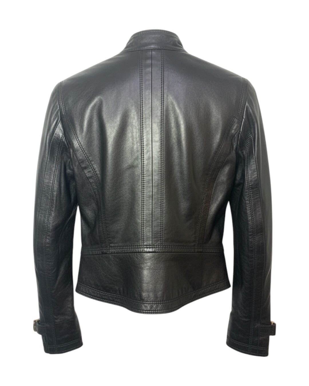 Gucci LEATHER CHAINS BIKER JACKET Size XS / US 0-2 / IT 36-38 - 2 Thumbnail
