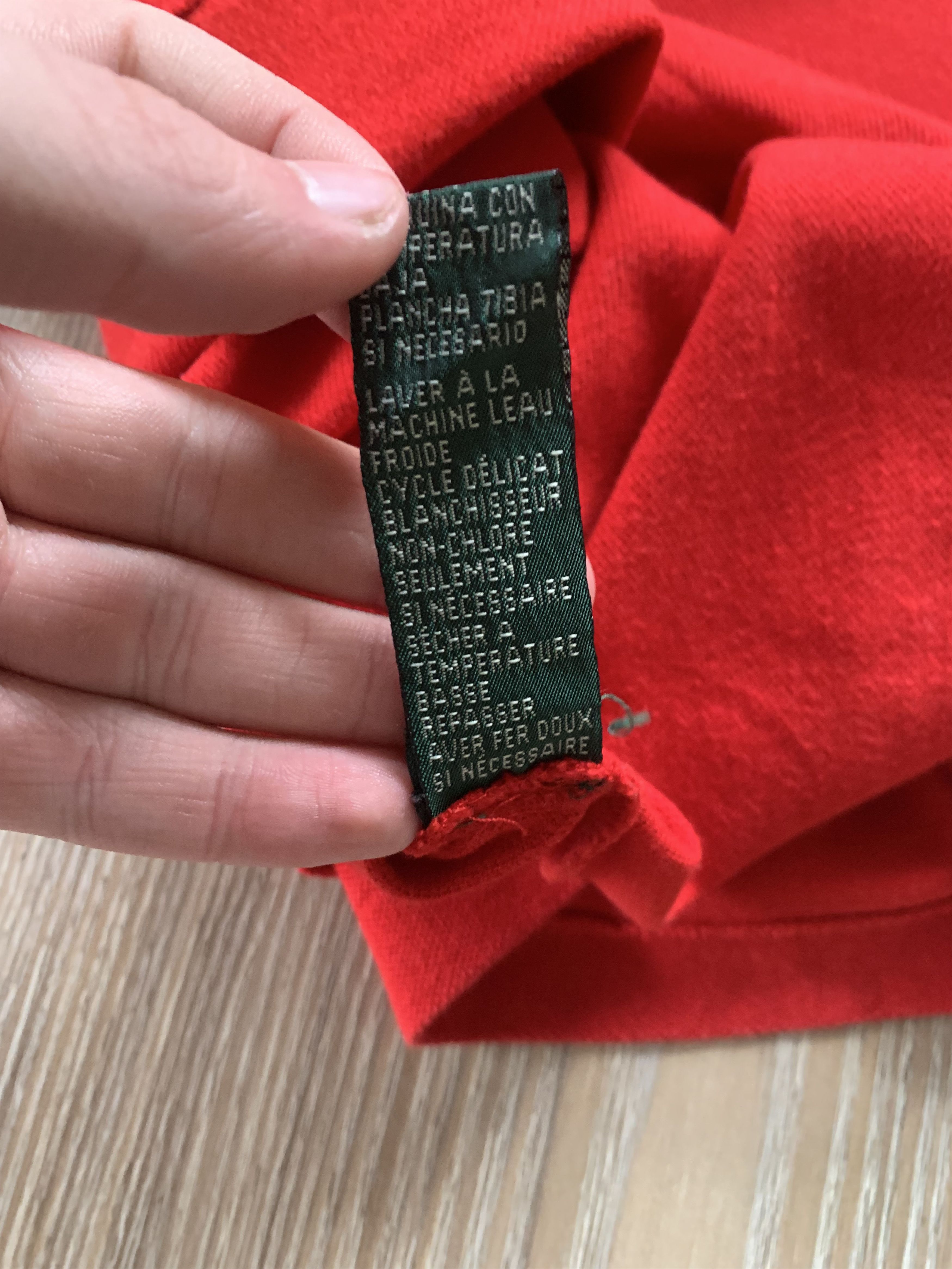 Polo Ralph Lauren Vintage Polo Ralph Lauren Cotton Polo T-Shirt Size L / US 10 / IT 46 - 9 Thumbnail