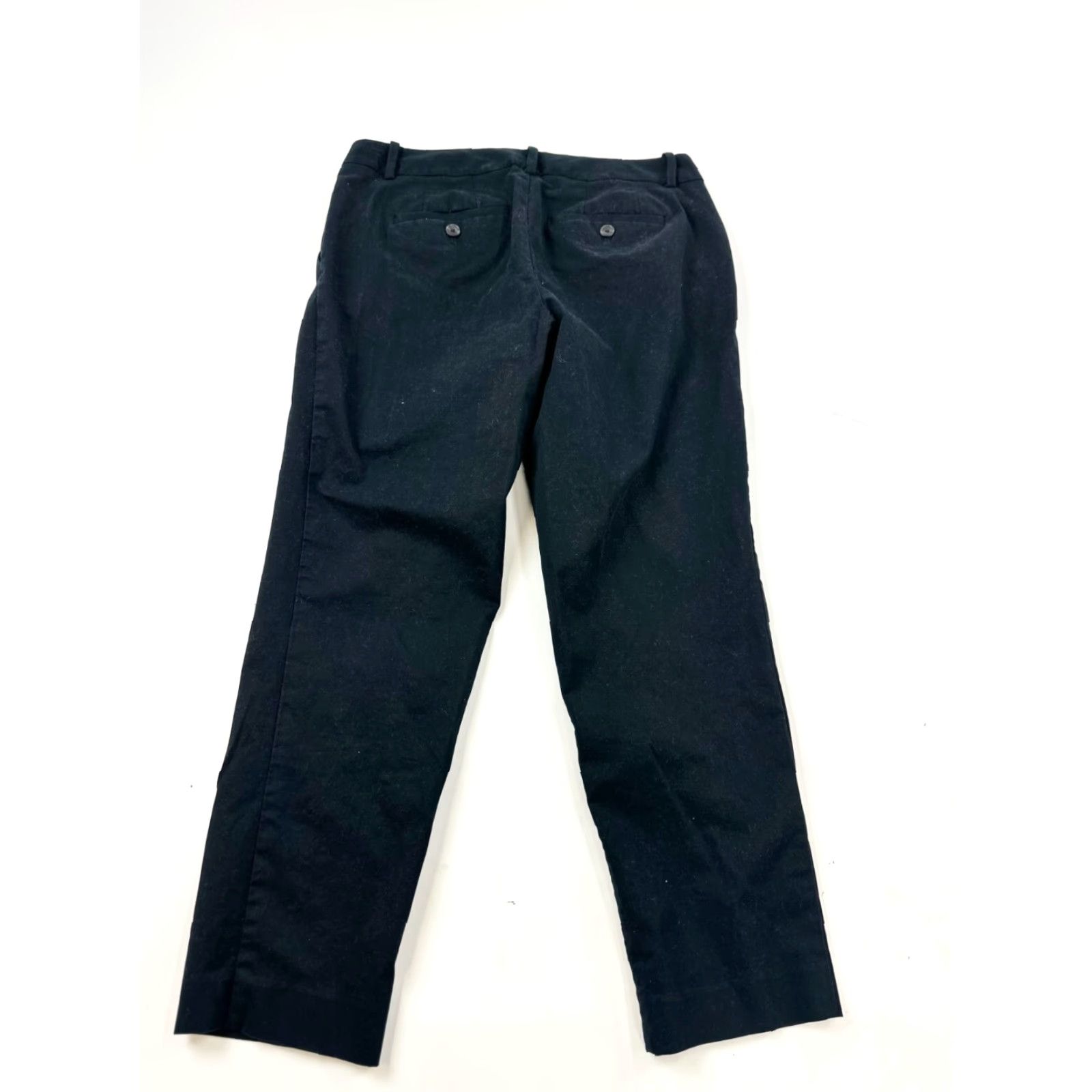 Eddie Bauer Eddie Bauer Pants Womens 6 Black Chino Stretch Mid Rise Straight Leg Regular Size Type Pants Women Black Casual Seasonal Pockets Machine Washable Size 28" / US 6 / IT 42 - 2 Thumbnail