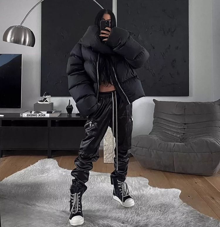 Rick Owens Rick Owens RO 22FW Funnel Neck Jacket-2506 Size US M / EU 48-50 / 2 - 8 Thumbnail