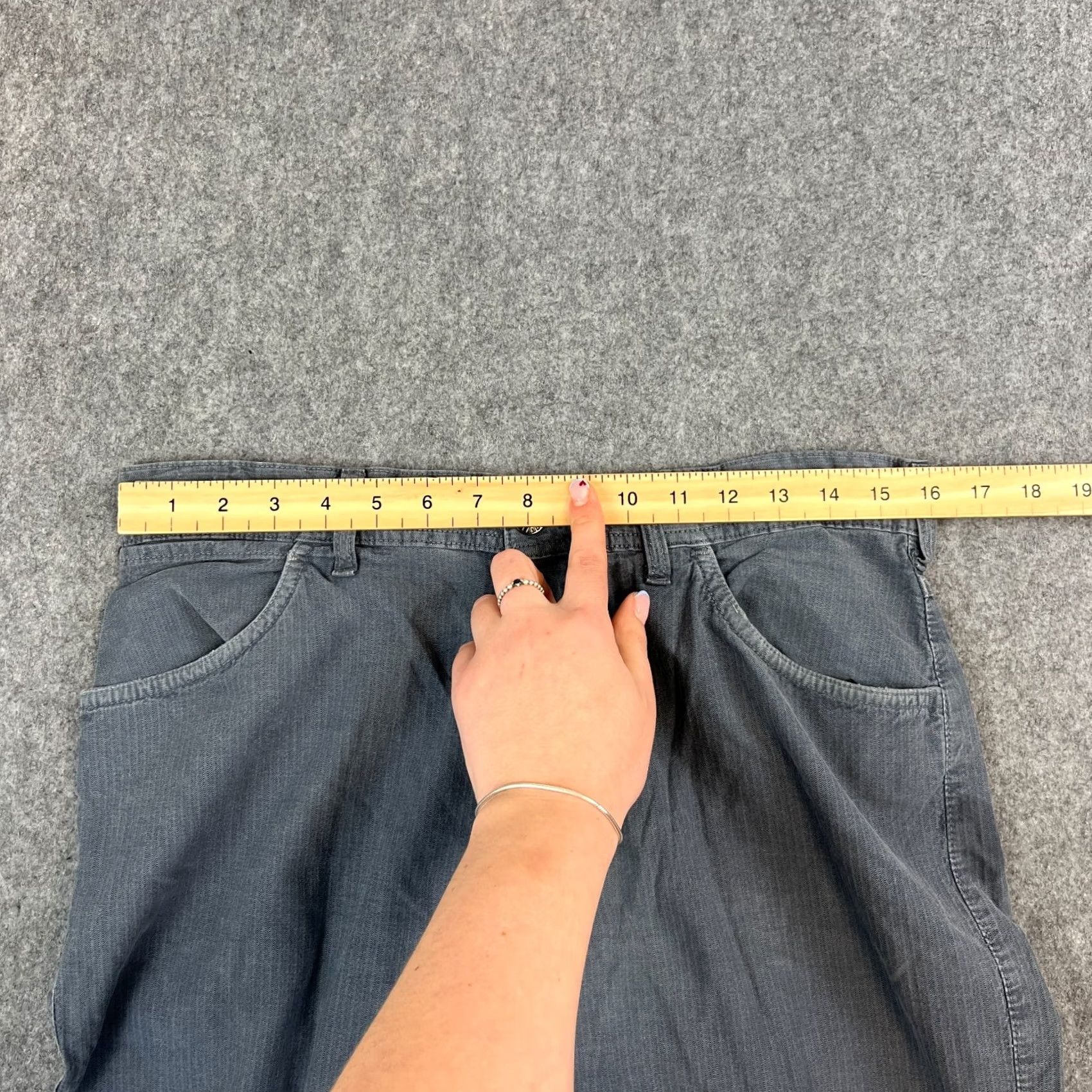Stone Island VINTAGE Stone Island Jeans Straight 32 32 Charcoal Grey Osti 80s Mens Jeans 5-Pocket Den i Size US 32 / EU 48 - 7 Thumbnail