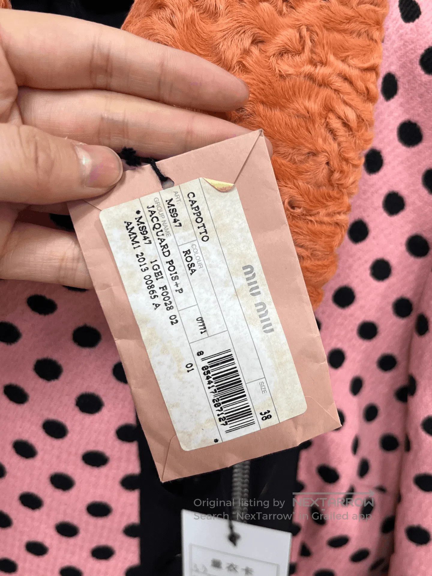 Miu Miu Miumiu Polka Dot Show Coat. Size S / US 4 / IT 40 - 4 Thumbnail