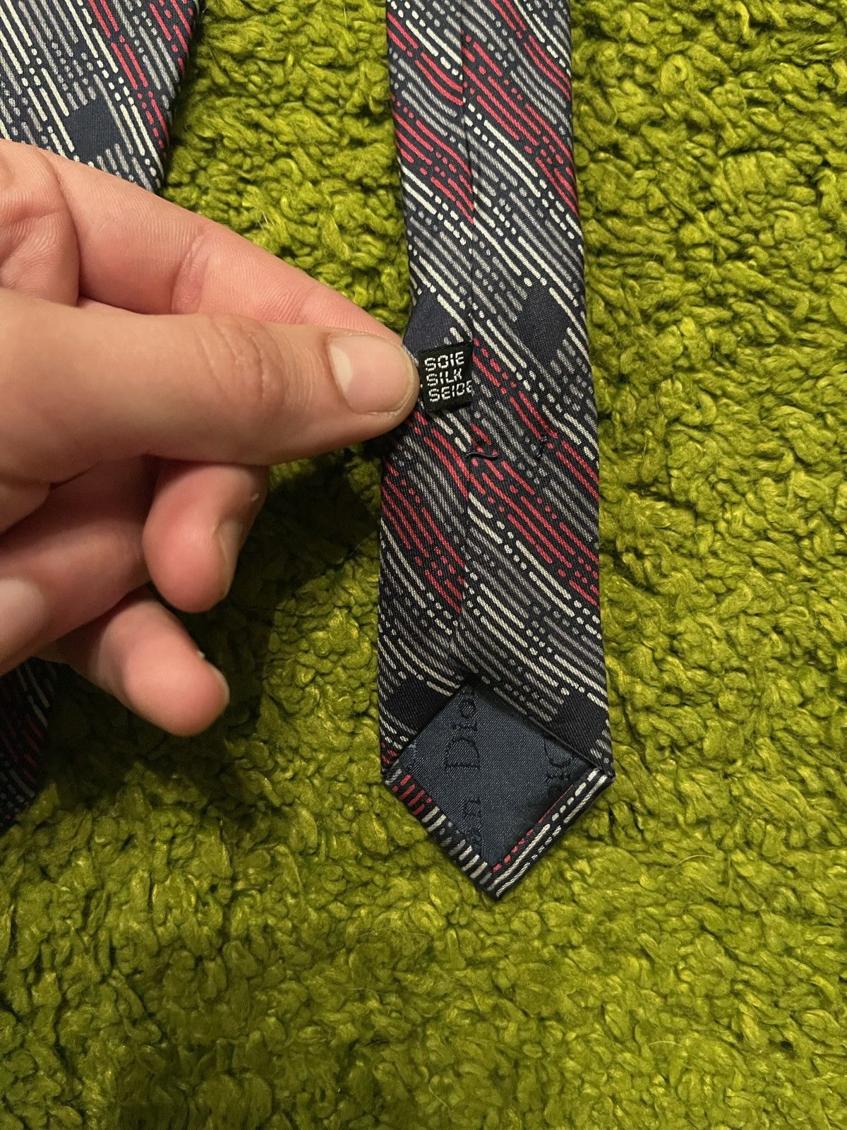 Christian Dior Monsieur Christian Dior Monsieur 1990s vintage striped silk tie Size ONE SIZE - 3 Thumbnail