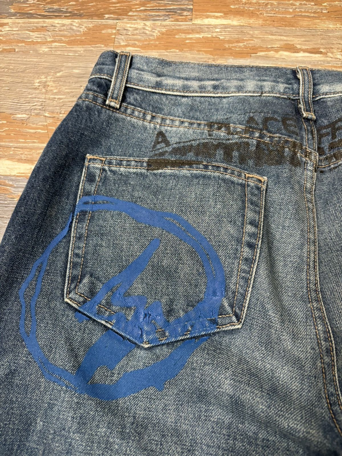 Fragment Design × Travis Scott Cactus Jack Fragment Jeans Size US 30 / EU 46 - 3 Thumbnail