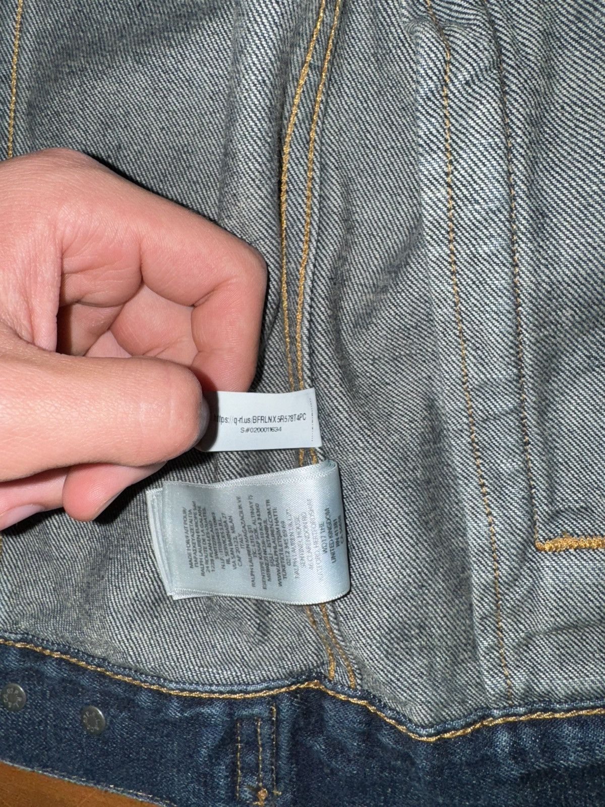 Polo Ralph Lauren Polo ralph lauren vintage style denim jacket unworn Size US M / EU 48-50 / 2 - 6 Thumbnail
