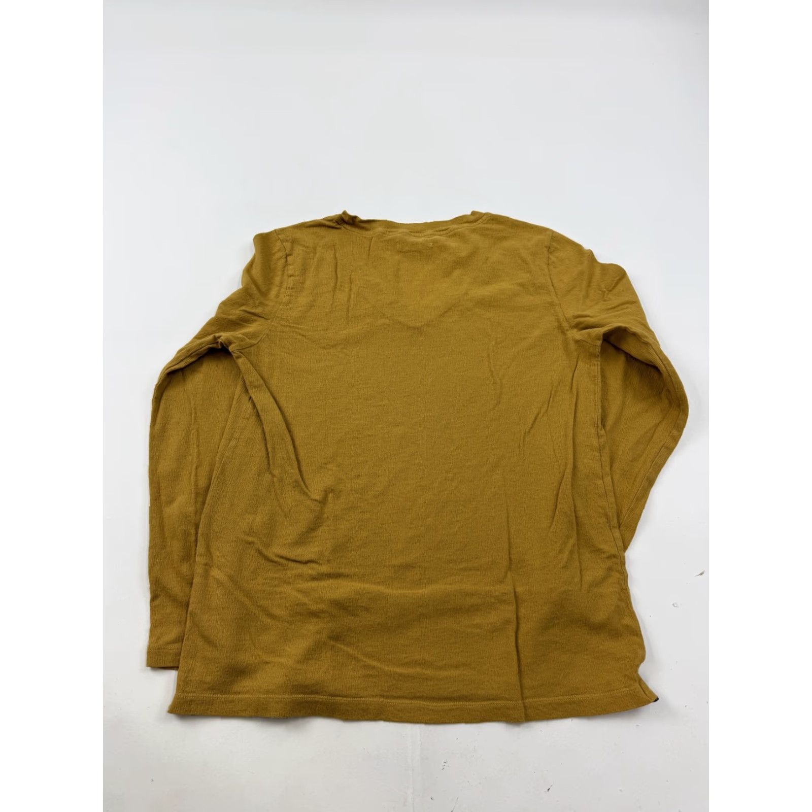 Carbon2Cobalt Carbon2cobalt Sweater Womens Medium Yellow V Neck 100% Cotton Knit Pullover Size M / US 6-8 / IT 42-44 - 4 Thumbnail