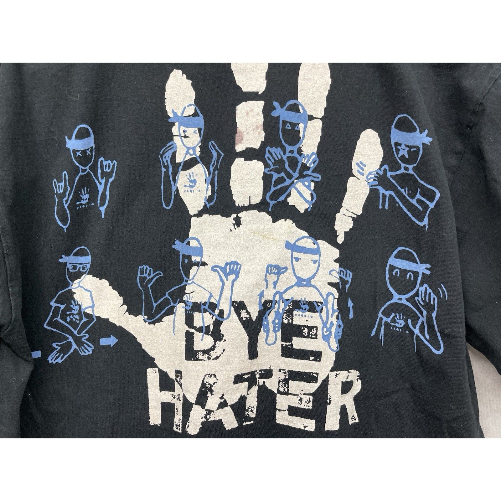 Other VINTAGE 2008 MAINO HI HATER BYE HATER RAP TEE Y2K GRAPHIC SH Size US L / EU 52-54 / 3 - 6 Thumbnail