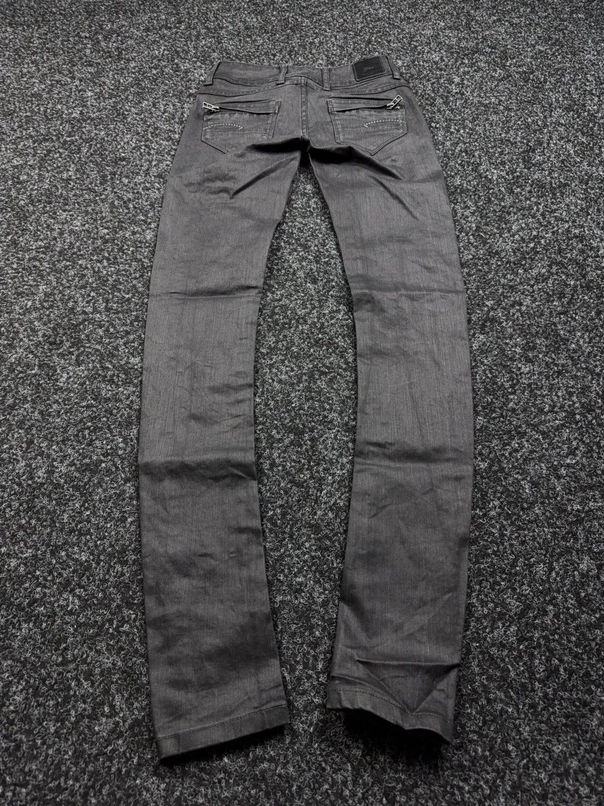 G-Star 00s Y2K G-Star RAW 5204 Avant Garde Opium Rock Skinny Jeans Size 23" - 10 Thumbnail
