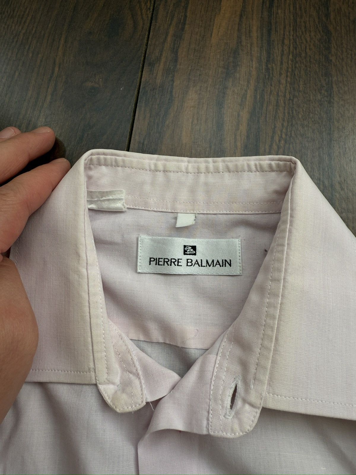 Pierre Balmain Vintage Pierre Balmain Button Shirt Size US L / EU 52-54 / 3 - 5 Thumbnail