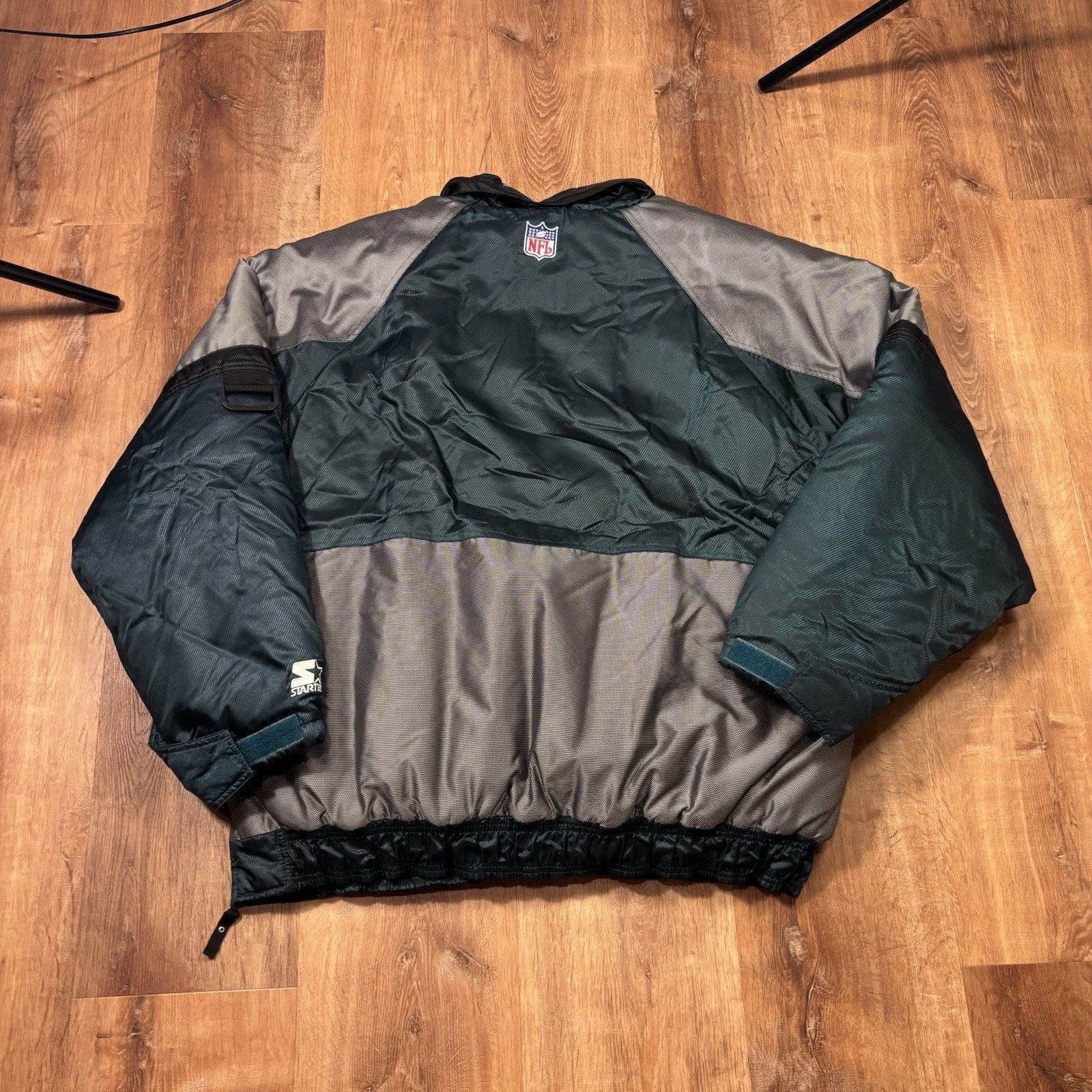 Starter Vintage Starter Philadelphia Eagles Puffer Jacket Mens 2XL Size US XXL / EU 58 / 5 - 3 Thumbnail